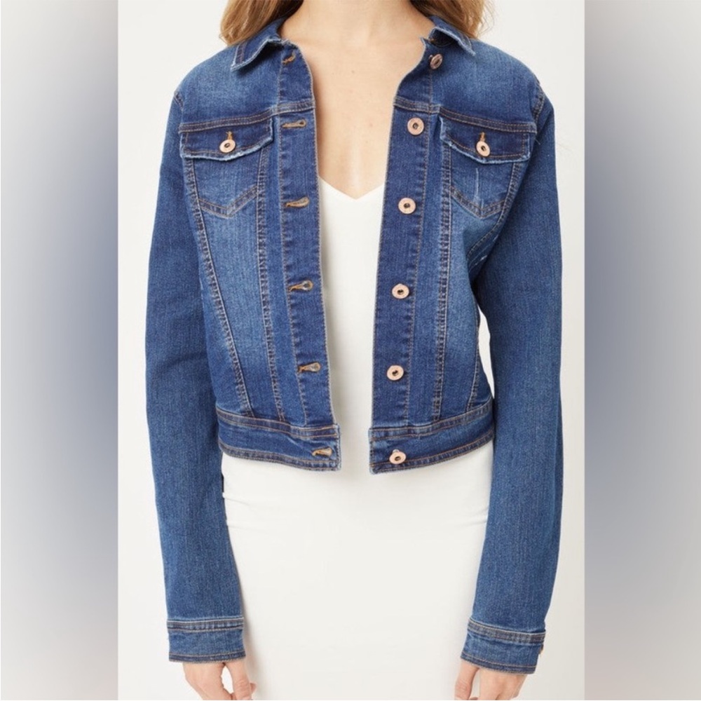 Love Tree Denim Jean Jacket, size S - Picture 2 of 7